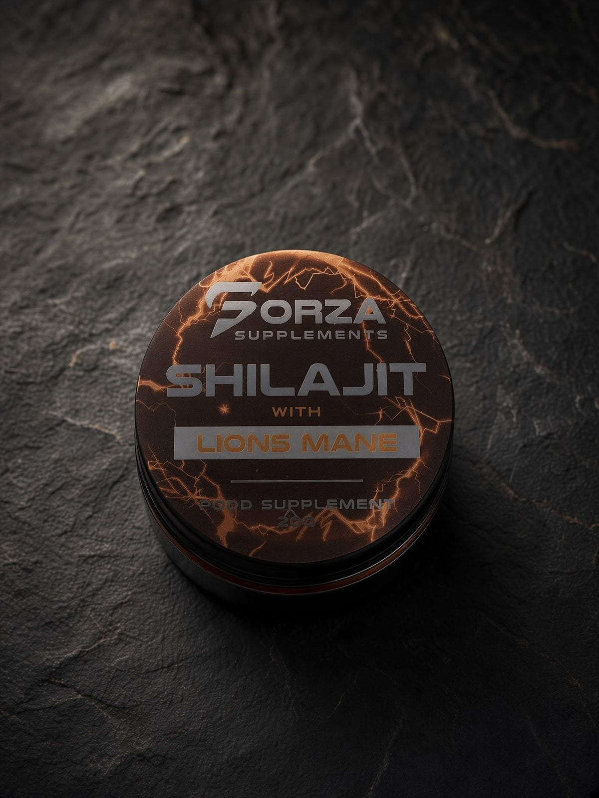 Shilajit with Lion's Mane